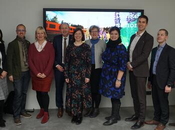 Die Delegation aus Helsinki tauschte sich mit Vertretern aus Mannheim zu den Themen Verkehr und Stadtentwicklung aus.