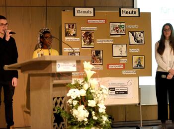 Die Schülerinnen und Schüler der Friedrich-List-Schule