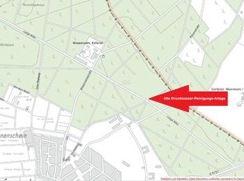 Bauarbeiten im Käfertaler Wald