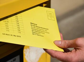 Briefwahl bei der Gemeinderatswahl 2019