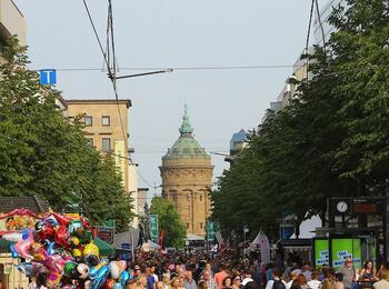 Das 29. Mannheimer Stadtfest ist Besuchermagnet