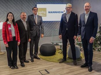 Besuch bei spring Messe Management 