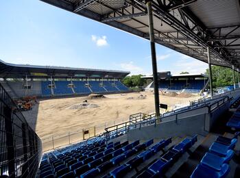 Carl-Benz-Stadion: Baumaßnahmen zur 3. Liga beginnen