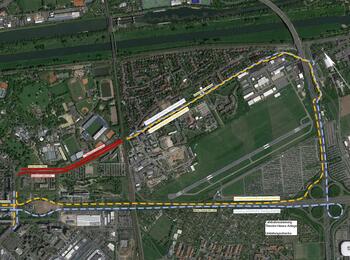 Umleitungsstrecke Theodor-Heuss-Anlage