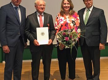 Bundesverdienstkreuz für Lothar Mark 