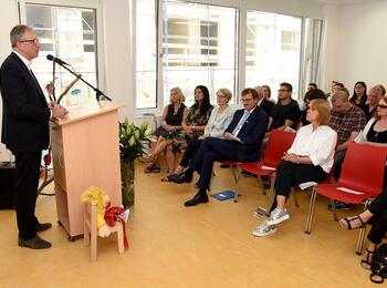 Einweihung des Kinderhauses Sickinger