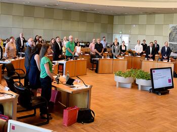 Konstituierende Sitzung des neuen Gemeinderates