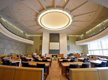 Der Ratssaal der Stadt Mannheim