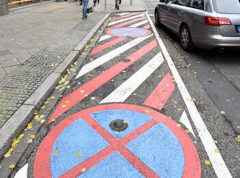 Ladezone in der Fressgasse