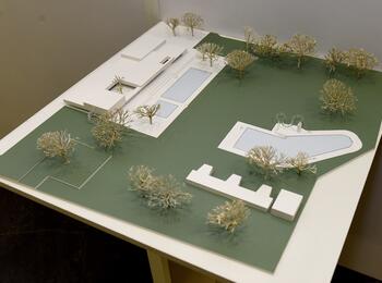 Modell Kombibad von Sacker Architekten