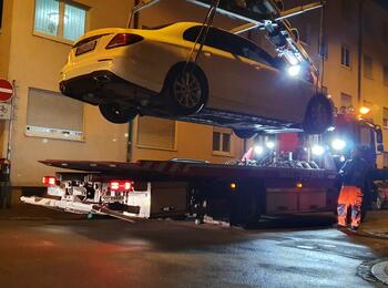 10. Abschleppaktion in der Neckarstadt-West