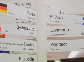 Symbolbild Städtepartnerschaften