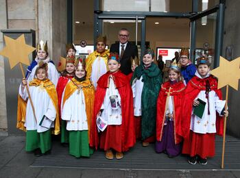 Sternsingerempfang im Rathaus 2020