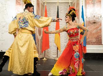 Tanzdarbietung beim Baden-Württembergisch-Chinesischen Frühlingsfest