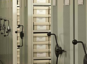 Rollregal im Magazin