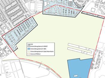 Grafik zur Entwicklung des Spinelli-Areals