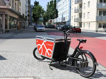Lastenrad Stadt Mannheim