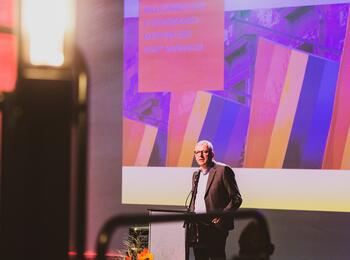 OB Dr. Peter Kurz beim Regenbogenempfang 2020