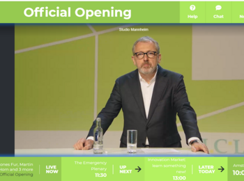 OB Dr. Peter Kurz eröffnet die ICLEI-Konferenz