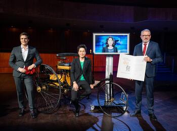 Verleihung des Bertha-und-Carl-Benz-Preises an Loujain-AlHathloul