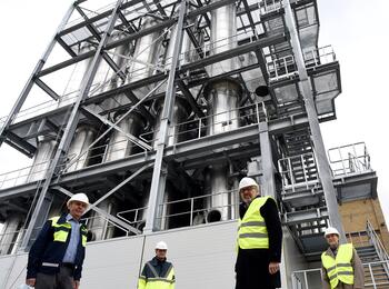 Besuch im Essity-Werk Mannheim 