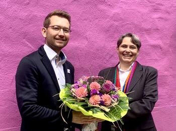 Margret Göth ist die neue Beauftragte für die Chancengleichheit von Menschen vielfältiger sexueller und geschlechtlicher Identitäten (LSBTI-Beauftragte) der Stadt Mannheim 