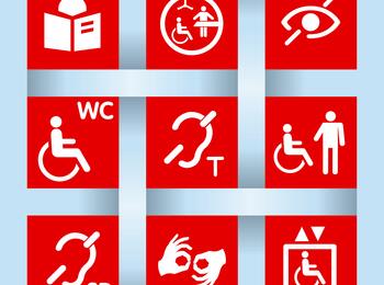 Symbolbild Inklusion und Barrierefreiheit