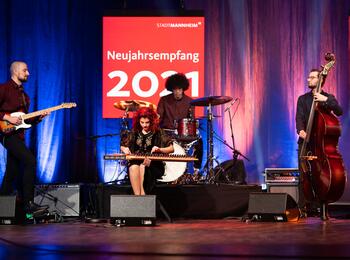 Die Gruppe EPI beim Neujahrsempfang 2021