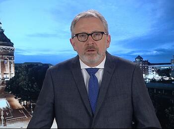 OB Dr. Peter Kurz bei der Gedenkrede zum Tag des Gedenkens an die Opfer des Nationalsozialismus