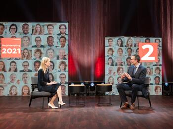 Gesprächsrunde im Rahmen des Neujahrsempfangs 2021