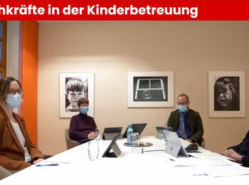 Online-Dialog mit pädagischen Fachkräften