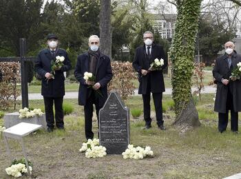 Gedenken an die Opfer der Corona-Pandemie