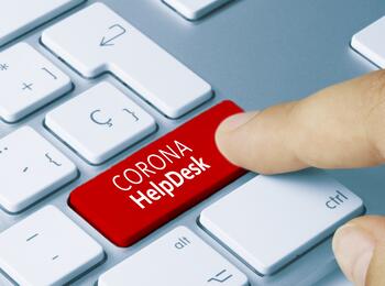 Symbolbild Corona-Helpdesk