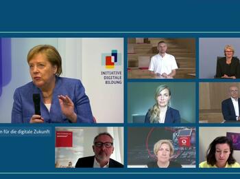 Online-Dialog mit der Bundeskanzlerin