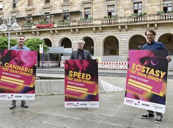 Plakatkampagne "Weltdrogentag"