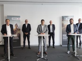 Vertragsunterzeichnung Hitachi ABB Power Grids