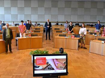 Empfang für die Teilnehmer von Jugend-musiziert