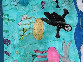 Kinderkunstausstellung mit der Partnerstadt Windsor2- Bild von Miral