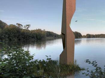 „Bat Habitecture“: Fledermausturm im Augewässer