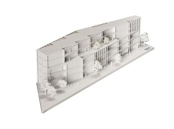 Innovationszentrum Green Tech_Steimle Architekten_Modellfoto