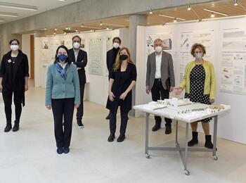 Innovationszentrum Green Tech_ARGE UTA Architekten und GdIF Gutiérrez de la Fuente Arquitectos_Präsentation des Entwurfs