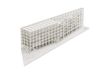 Innovationszentrum Green Tech_ARGE UTA Architekten und GdIF Gutiérrez de la Fuente Arquitectos_Modellfoto