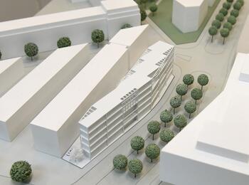 Innovationszentrum Green Tech_Steimle Architekten_Modellfoto 2