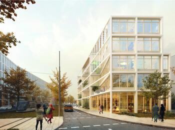 Innovationszentrum Green Tech_Steimle Architekten_Perspektive 2