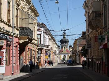 Die ukrainische Stadt Czernowitz