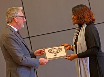 Empfang für eine Delegation aus Windhoek (1)