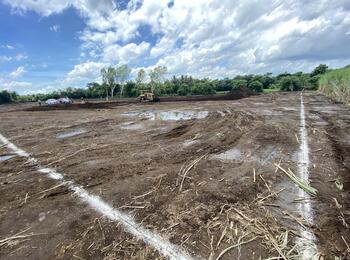 Projektreise El Viejo Beckenmarkierung