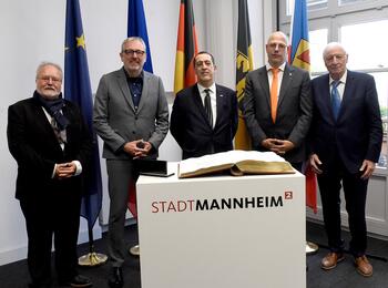 Antrittsbesuch des Generalkonsuls der Französischen Republik Gaël de Maisonneuve (02)