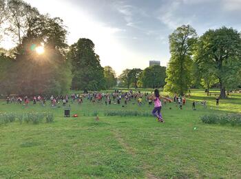 Zumba bei Sport im Park