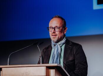 18. Kurzfilmfestival GIRLS GO MOVIE 2022 - Bürgermeister Dirk Grunert beim Grußwort